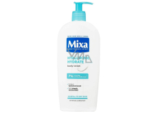 Mixa Hyalurogel intensives feuchtigkeitsspendendes Körpermilch für trockene und empfindliche Haut Spender 400 ml