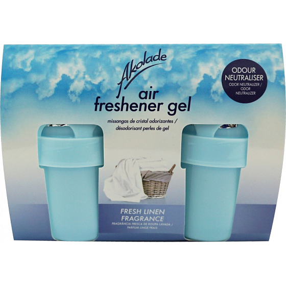 Akolade Lufterfrischer Frisches Leinen-Gel-Lufterfrischer 2 x 150 g