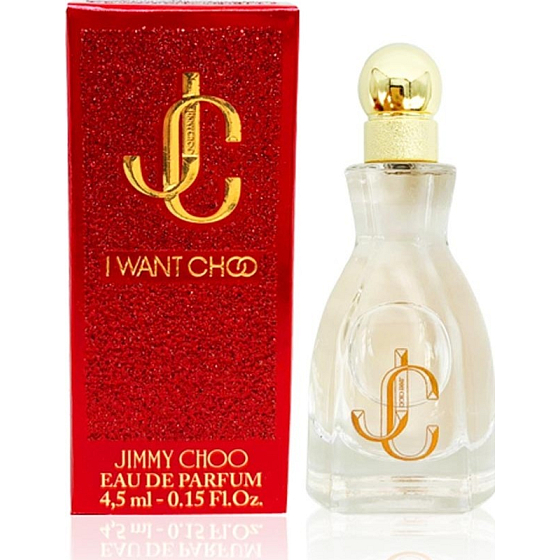 Jimmy Choo I Want Choo Eau de Parfum für Frauen 4,5 ml, Miniatur