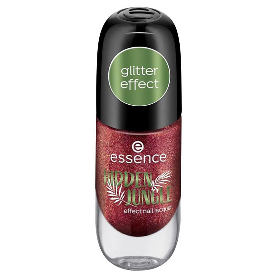Essence Versteckter Dschungel Nagellack 05 Verbotene Beere 8 ml