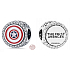 Charme Sterling Silber 925 Marvel The Avengers, Captain America Schild Charme, Perle auf Armband Film