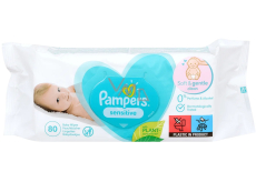 Pampers Sensitive Cleansing Feuchttücher für Kinder 80 Stück