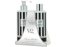 Vivian Gray Lemon & Green Tea Luxus-Körperlotion 250 ml + Luxus-Duschgel 250 ml, Kosmetikset