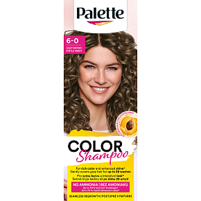 Palette Color Shampoo Haarfarbe 6-0 Hellbraun, 50 ml Palette Color Shampoo Haarfarbe 6-0 Hellbraun, 50 ml