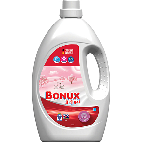 Bonux Color Pure Magnolia Waschgel, 72 Wäschen, 3,6 l