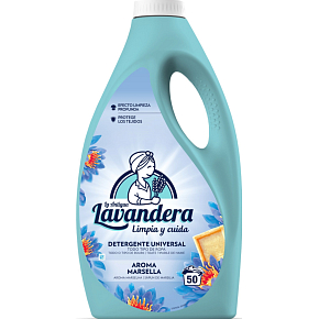 Lavandera marseilisches Seifenwaschgel 2,5 l, 50 Waschladungen