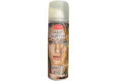 Zo Cool Glitter Spray glänzt für Haar und Körper Gold 125 ml
