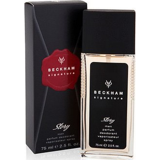 David Beckham Signature Story Männer parfümiertes Deodorantglas für Männer 75 ml