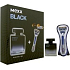 Mexx Black Man Eau de Toilette 50 ml + Gillette Rasiermesser, Geschenkset