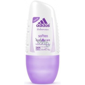 Adidas Cool & Care 48h Soften Ball Antitranspirant Deodorant Roll-On für Frauen 50 ml