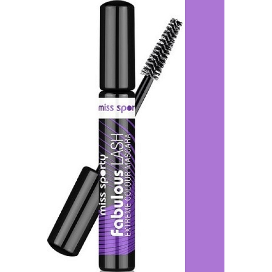 Miss Sports Fabulous Lash Mascara 001 Extreme Lila 8 ml