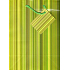 Nekupto Geschenk Papiertüte 23 x 18 x 10 cm Grüne Streifen 1 Stück 622 50 KAM