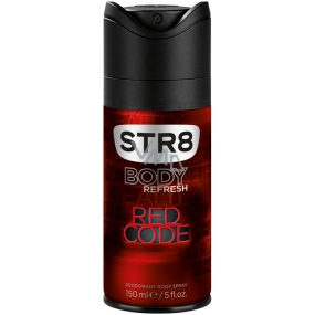 Str8 Red Code Deodorant Spray für Männer 150 ml