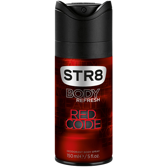 Str8 Red Code Deodorant Spray für Männer 150 ml