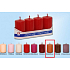 Lima Candle glatt Zimtzylinder 40 x 70 mm 4 Stück