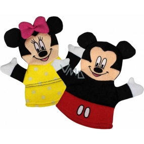 Disney Mickey Mouse & Minnie Waschlappen für Kinder 22 x 21,3 x 1,5 cm 1 Stück