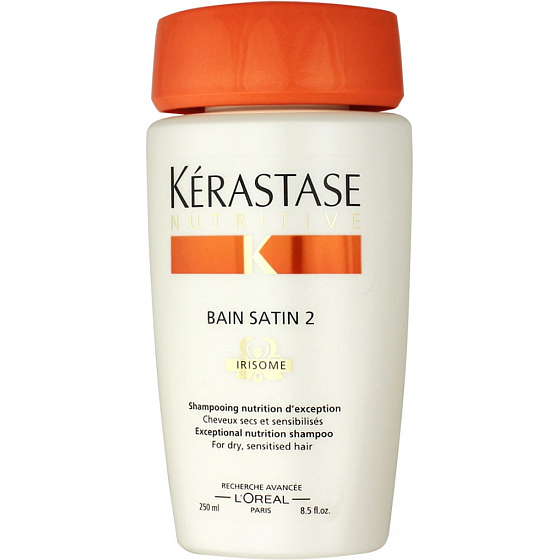 Kérastase Nutritive Bain Satin 2 Irisome Shampoobad für trockenes und empfindliches Haar 250 ml