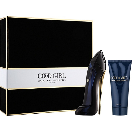 Carolina Herrera Good Girl parfümiertes Wasser für Frauen 80 ml + Körperlotion 100 ml, Geschenkset 2017