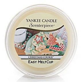 Yankee Candle Christmas Cookie - Weihnachtsplätzchen, Scenterpiece-Duftwachs für elektrische Aromalampe 61 g