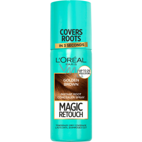 L'Oréal Magic Retouch Golden brown zakrytí odrostů, 75 ml