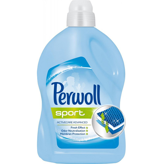 Perwoll Sport Waschgel für Sportunterwäsche 45 Dosen 2,7 l