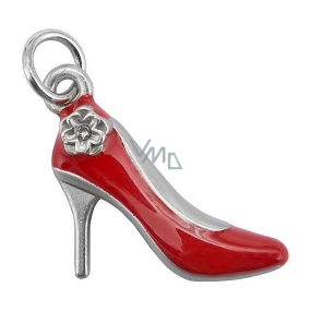Yankee Candle Charming Scents Metallanhänger in Form eines roten Schuhs für einen Autoanhänger High Heel