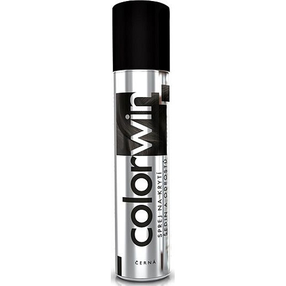 Colorwin Spray zum Abdecken von Grautönen und Trieben Schwarz 75 ml