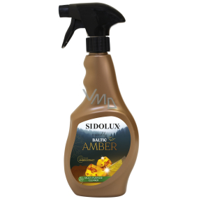 Sidolux Baltic Amber Mehrzweck-Universalreiniger für den täglichen Schmutz von allen abwaschbaren Oberflächen sprühen 500 ml
