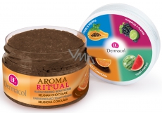 Dermacol Aroma Ritual Belgische Schokolade, die das Körperpeeling harmonisiert 200 g
