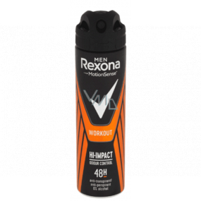 Rexona Men WorkOut Hi-Impact Antitranspirant Deodorant Spray für Männer 150 ml