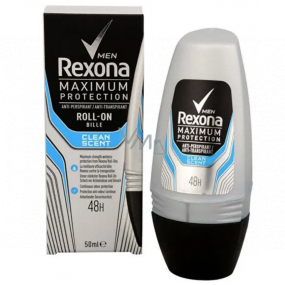 Rexona Men Maximaler Schutz Clean Scent Antitranspirant Deodorant Aufrollen 50 ml