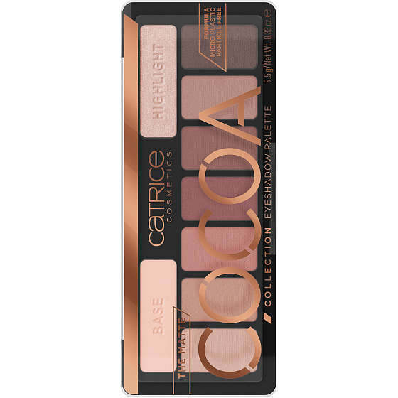 Catrice Die Lidschatten-Palette der Matte Cocoa Collection 010 Chocolate Lover 9,5 g