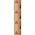 Zöwie Geschenkpapier 70 x 150 cm Christmas Shining Moments natürlich - rote Bäume