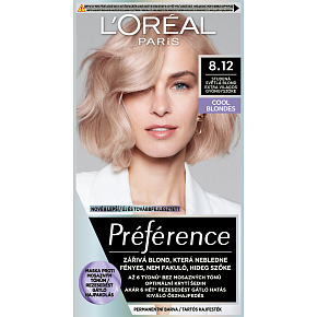 L'oreal Paris Préférence Cool Blondes Haarfarbe, Alaska, kalte helle Blond 8.12