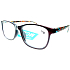 Berkeley Lesebrille +1,5 Kunststoff braun, farbige Seiten 1 Stück MC2193