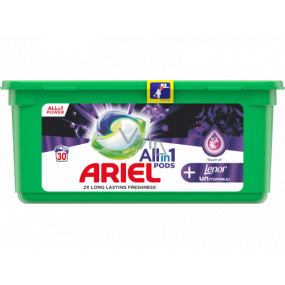 Ariel All in1 Pods + Lenor Unstoppables Gelkapseln zum Waschen lang anhaltender Duft 30 Stück 753 g