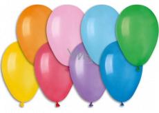 Aufblasbare Latexballons Pastellfarbenmix 19 cm 10 Stück im Beutel
