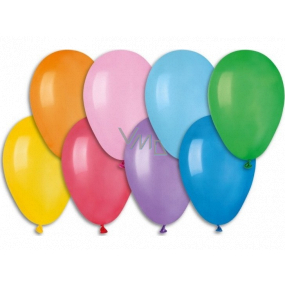 Aufblasbare Latexballons Pastellfarbenmix 19 cm 10 Stück im Beutel