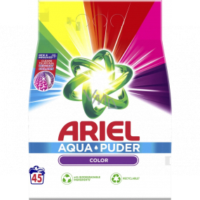 Ariel Aquapuder Color Universalwaschmittel für Buntwäsche 45 Dosen 2,925 kg