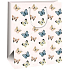 Ditipo Geschenkpapier Tasche 26,4 x 13,6 x 32,7 cm Rosa Schmetterlinge