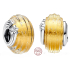 Charme Sterling Silber 925 Sternschnuppe Murano Glasperle auf Armband Universum