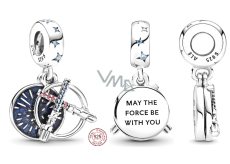 Charms Sterling Silber 925 Marvel Star Wars Lichtschwert 2in1, Armband Anhänger