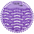 Fre Pro Wave 2.0 Lavendelduft-Urinalsieb lila 19 × 20,3 × 1,9 cm 54 g 2 Stück, Duopack