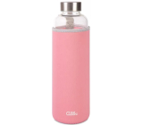 Albi Glasflasche Neopren - rosa 720 ml