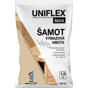Uniflex Schamott-Aushärtemasse, 1,5 kg