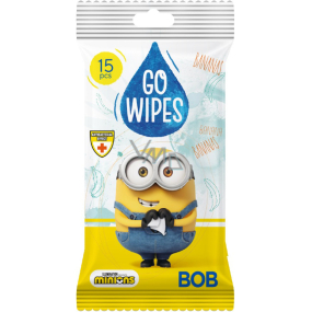 Go Wipes feuchte Tücher für Kinder mit Minions-Motiv, 15 Stk.