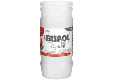 Bispol Ognik litá hřbitovní svíčka 11 x 4,9 cm 120 g 2 dny