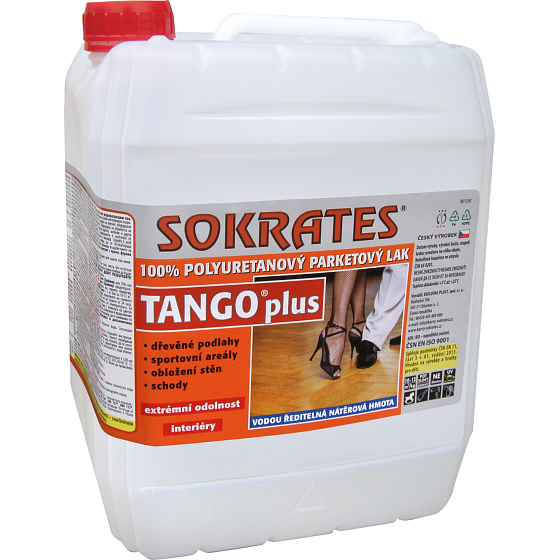 Sokrates Tango Plus Polomat Parkettlack für Holzfußböden, 5 kg