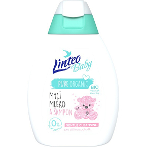 Linteo Baby Waschlotion und Shampoo mit Arnika, 250 ml