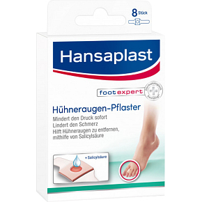 Hansaplast Pflaster gegen Hühneraugen, 8 Stk.